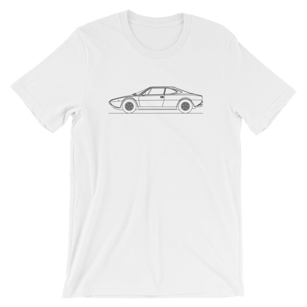 Ferrari Dino 308 GT t-shirt in red