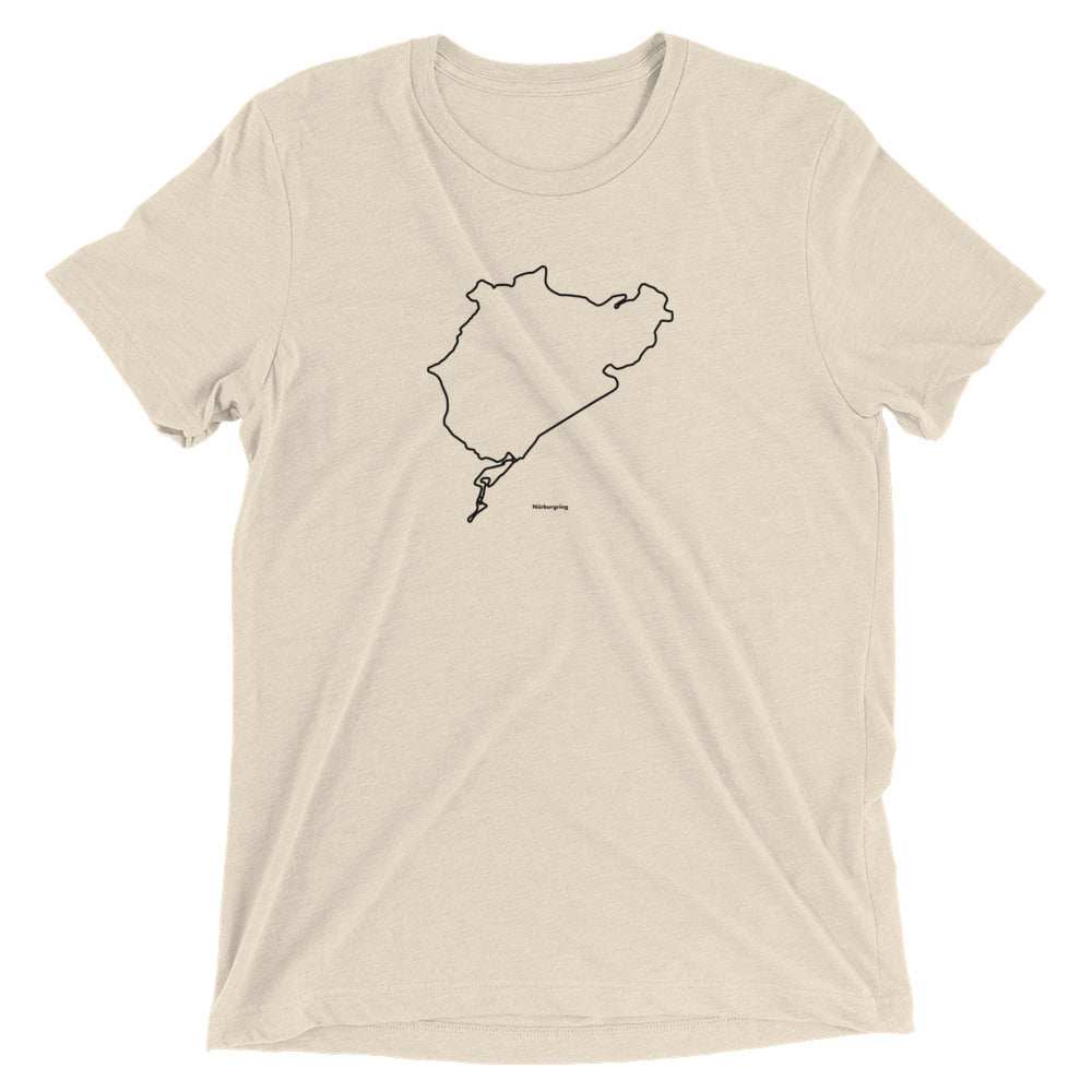 Minimal line art Nurburg Ring t-shirt design