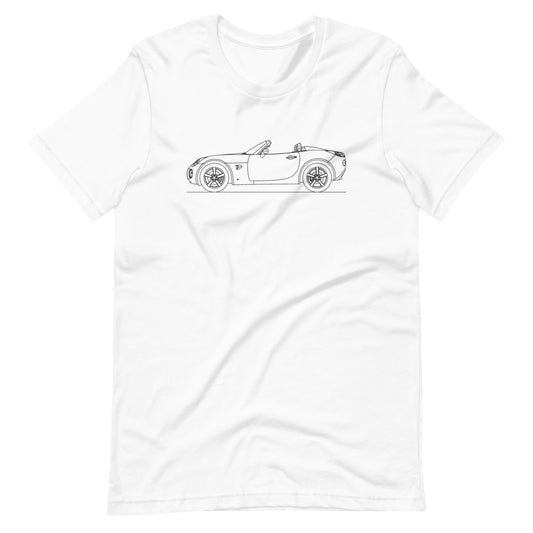 Pontiac Solstice t-shirt in bright colors