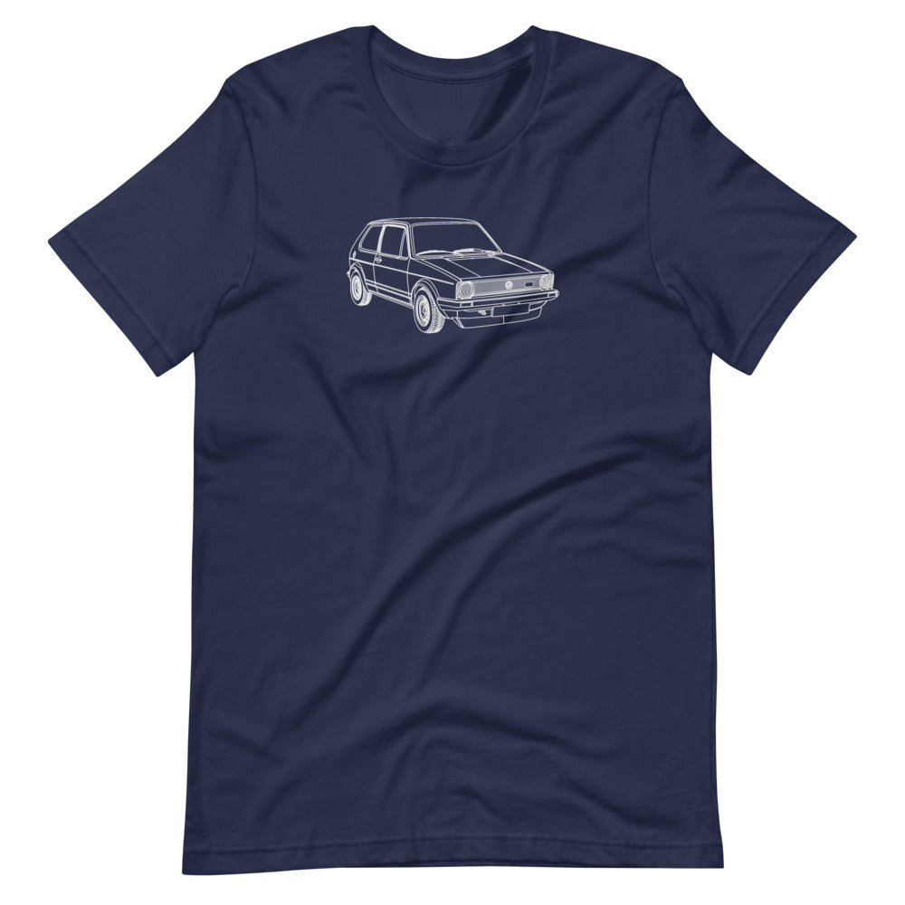 Volkswagen Golf GTI MK1 FTQ t-shirt design