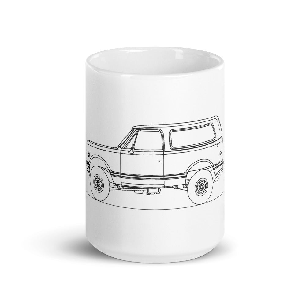 Chevrolet K5 Blazer 1st Gen mug design