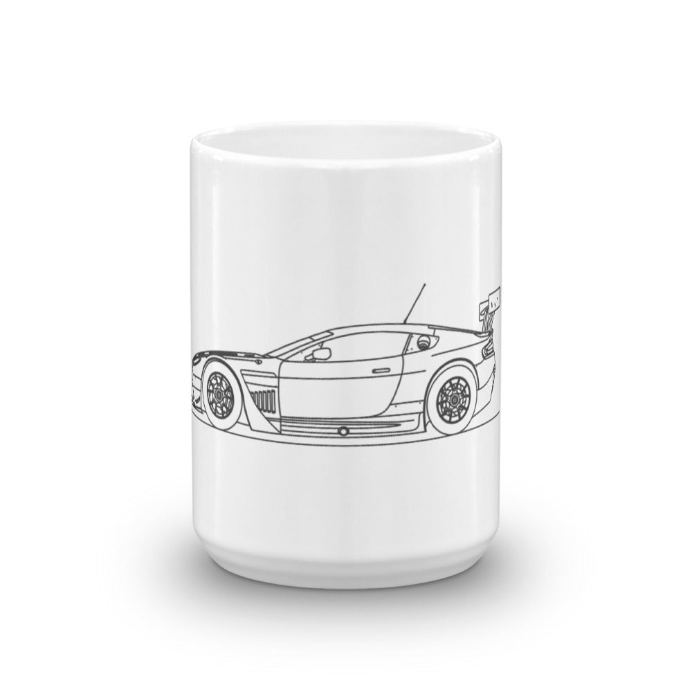 Aston Martin Vantage GT3 mug design displayed