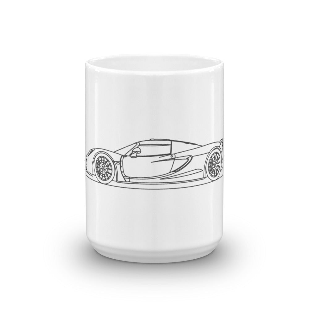 Hennessey Venom GT mug with sleek design.