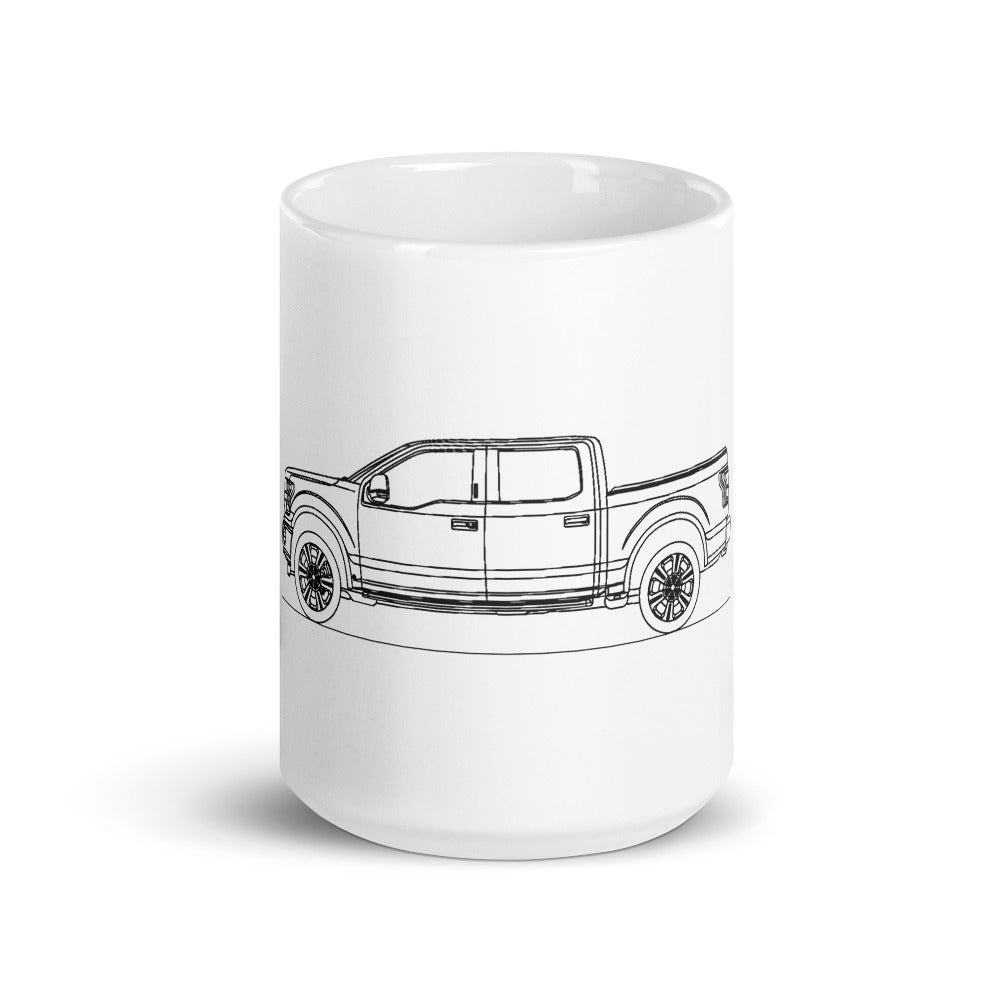 Ford F-150 Limited 13th Gen mug design