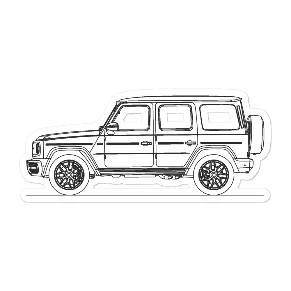 Mercedes-AMG G 63 II Silhouette sticker design