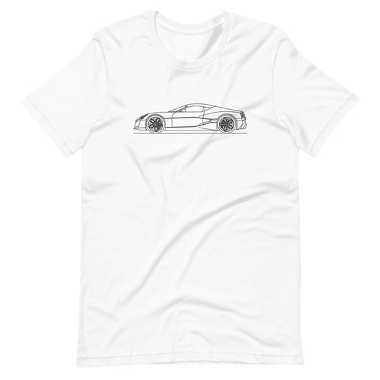 Rimac Concept One t-shirt on display