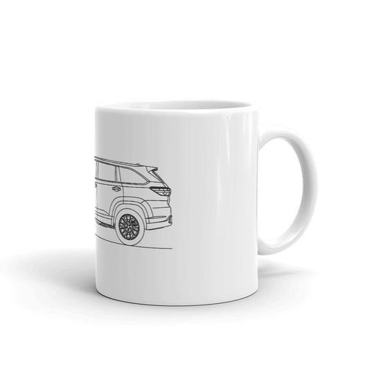 Toyota Highlander XU50 mug with handle