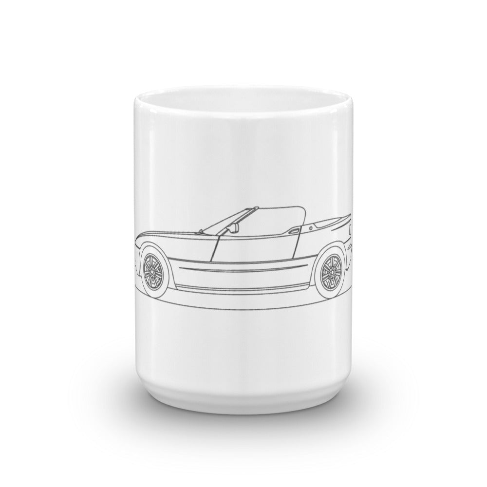 Minimal BMW Z1 mug with sleek design