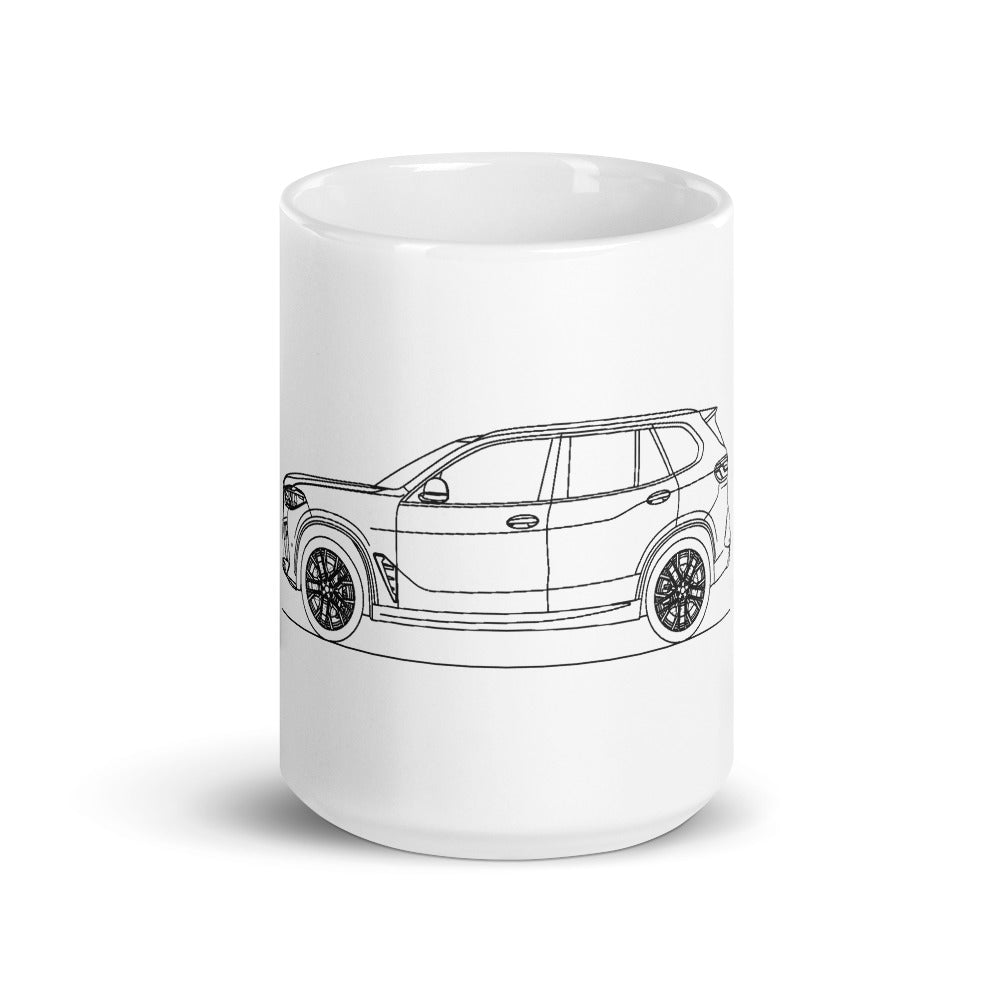 BMW G05 X5 M Competition Mug design image