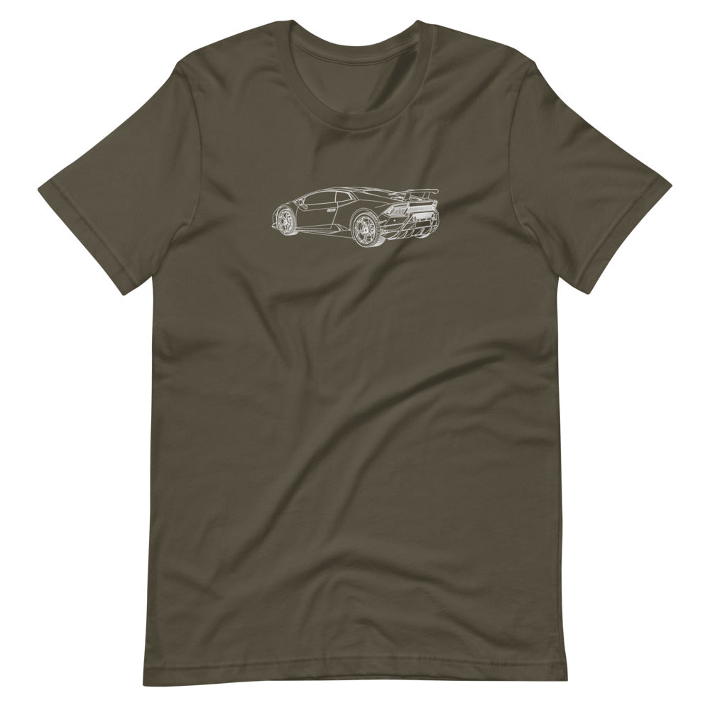 Lamborghini Huracan Performante RTQ t-shirt design