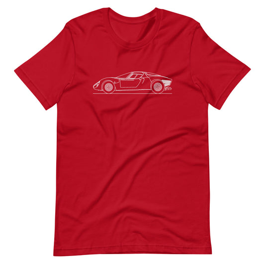 Alfa Romeo 33 Stradale Red T-shirt - Artlines Design