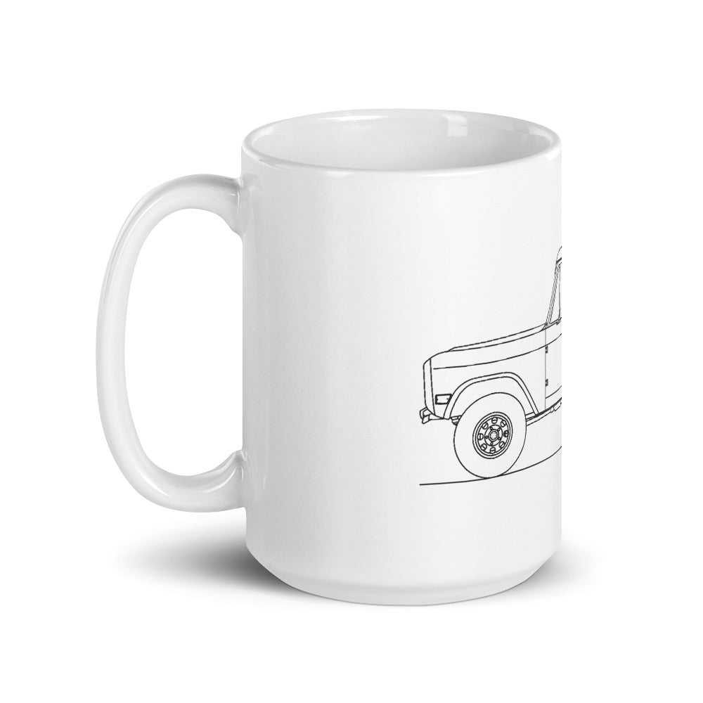 Ford Bronco 1st Gen Mug in stylish design