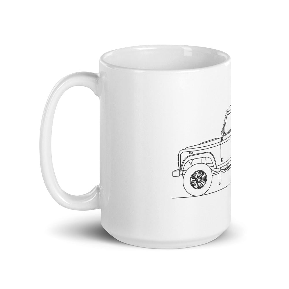 Land Rover Defender 110 Mug