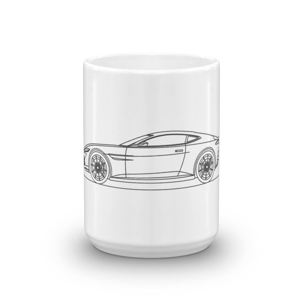 Aston Martin DB10 mug with stylish design.