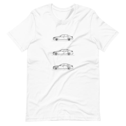 Hyundai Genesis Evolution t-shirt design displayed