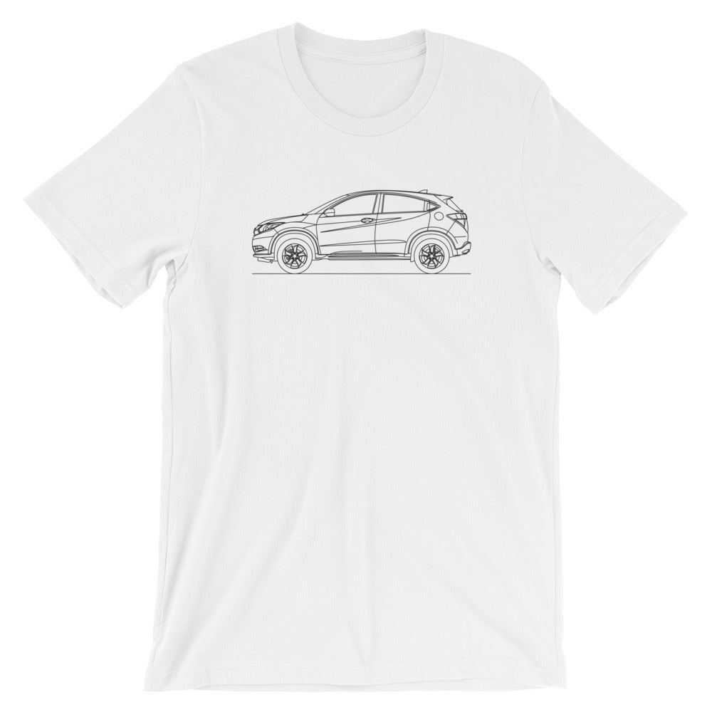 Honda HR-V II t-shirt in vibrant colors