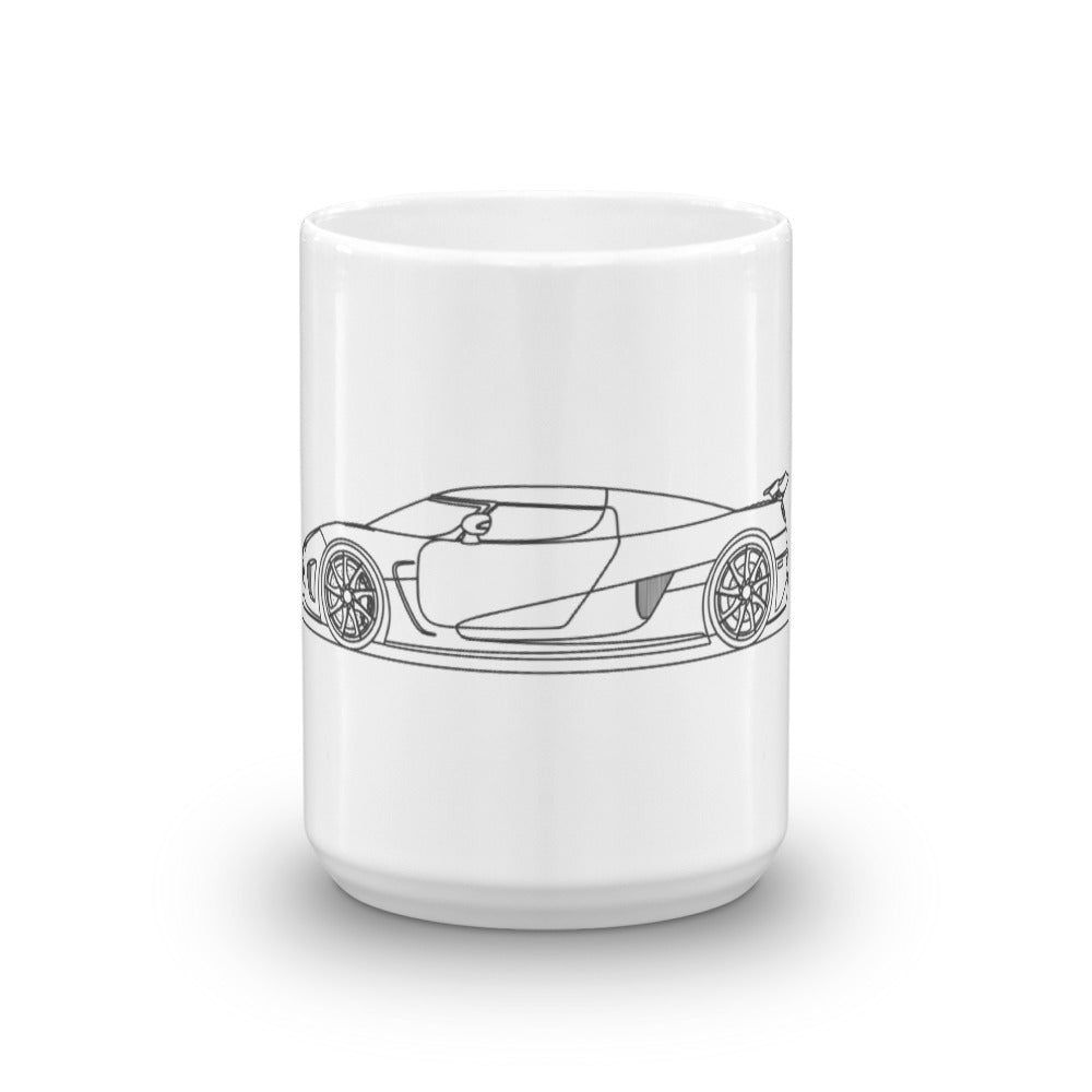 Koenigsegg Agera R mug with sleek design