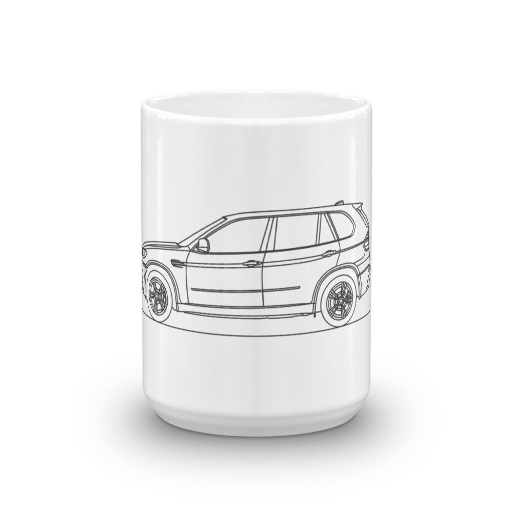 BMW E70 X5M mug with sleek design