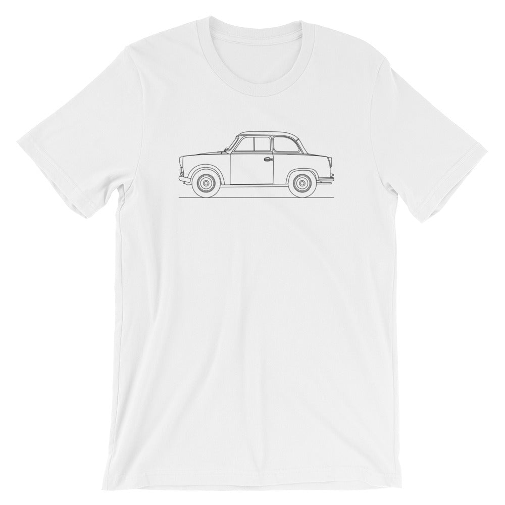 trabant 600 t-shirt in vibrant colors