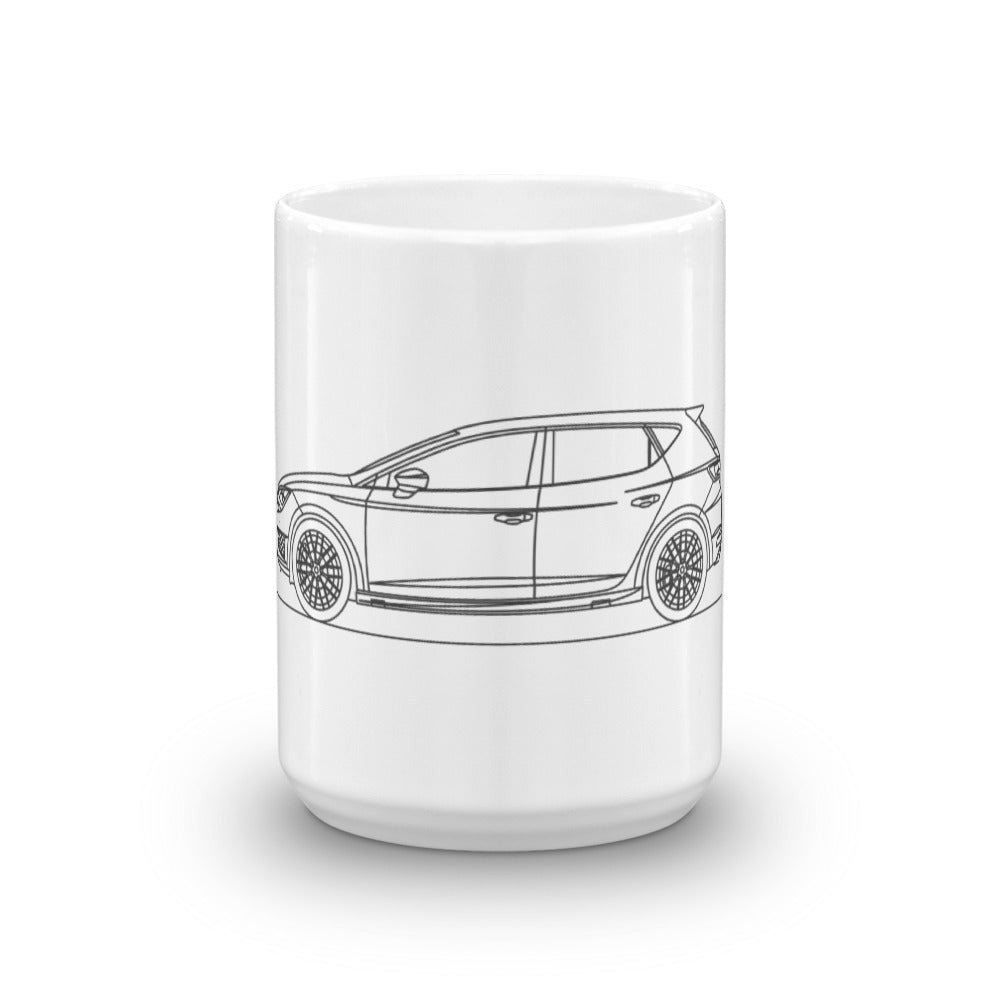 Ceramic Seat Leon Cupra 290 Mug design