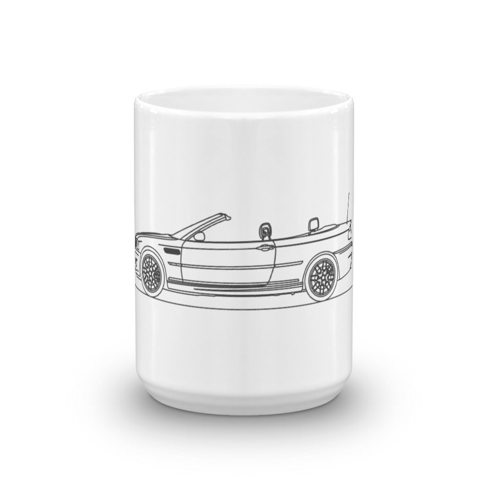 BMW E46 M3 Cabriolet mug on display