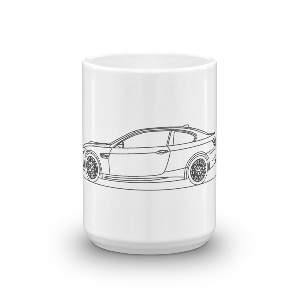 BMW E92 M3 mug on a white background