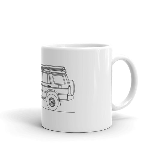 Land Rover Discovery II mug in 15oz size