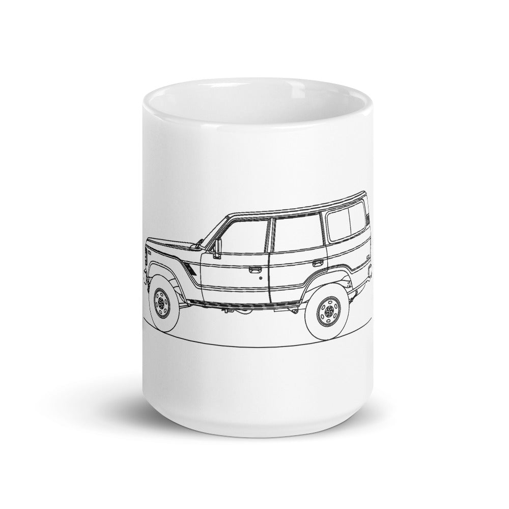 Toyota Land Cruiser J60 mug with design
