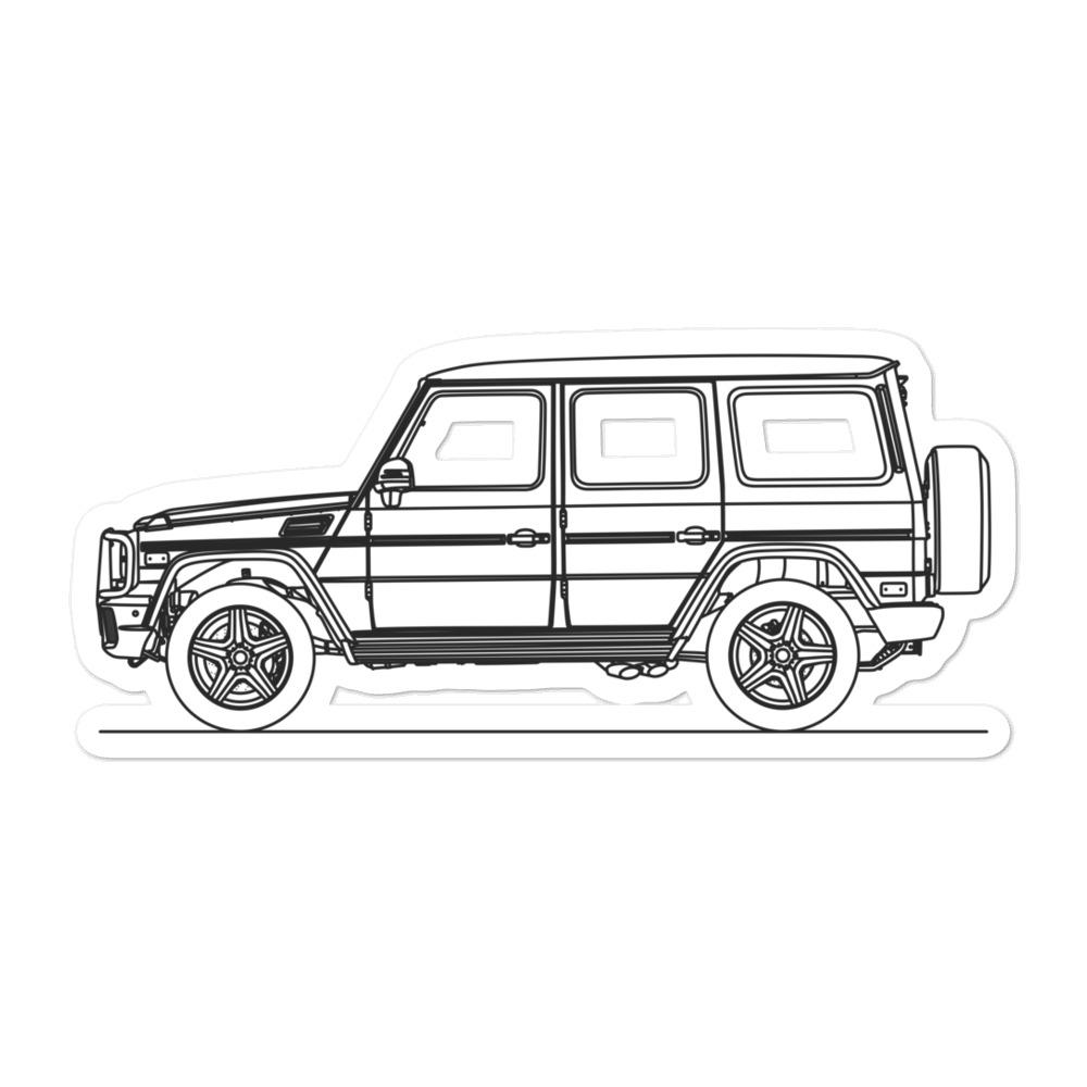 Mercedes-Benz G 63 AMG Silhouette sticker design