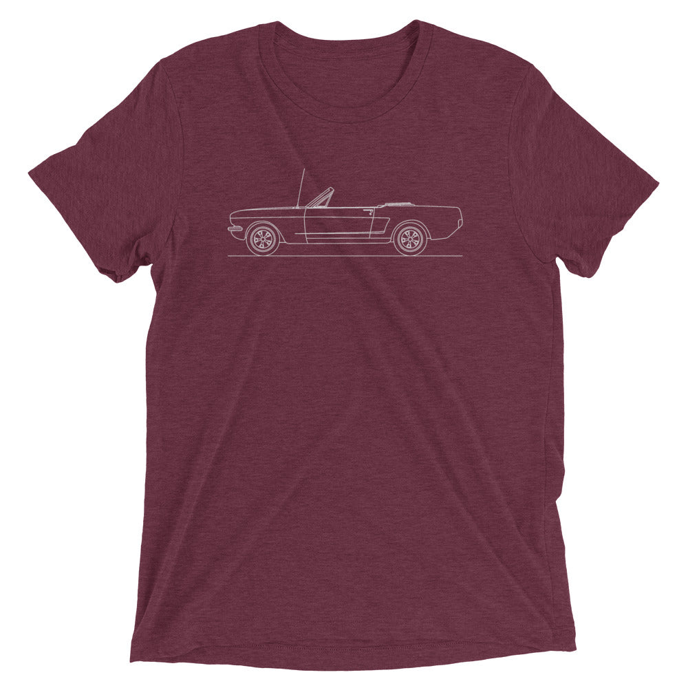 Ford Mustang GT I Convertible Silhouette T-shirt design