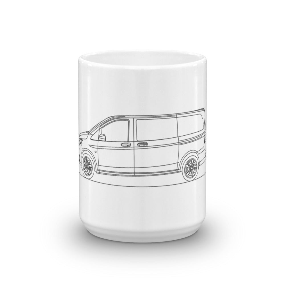 Mercedes-Benz W446 Metris mug with design