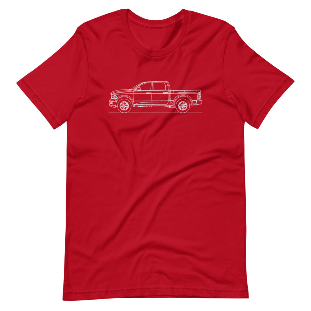 Dodge Ram 1500 DS t-shirt on display