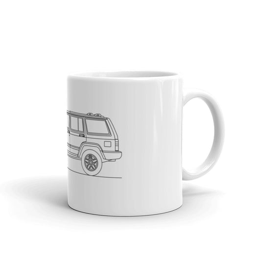 Jeep Cherokee XJ mug in 15oz size