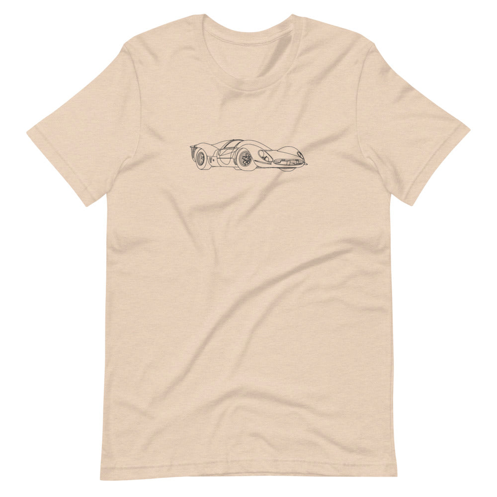 Ferrari 330 P4 FTQ T-shirt design displayed