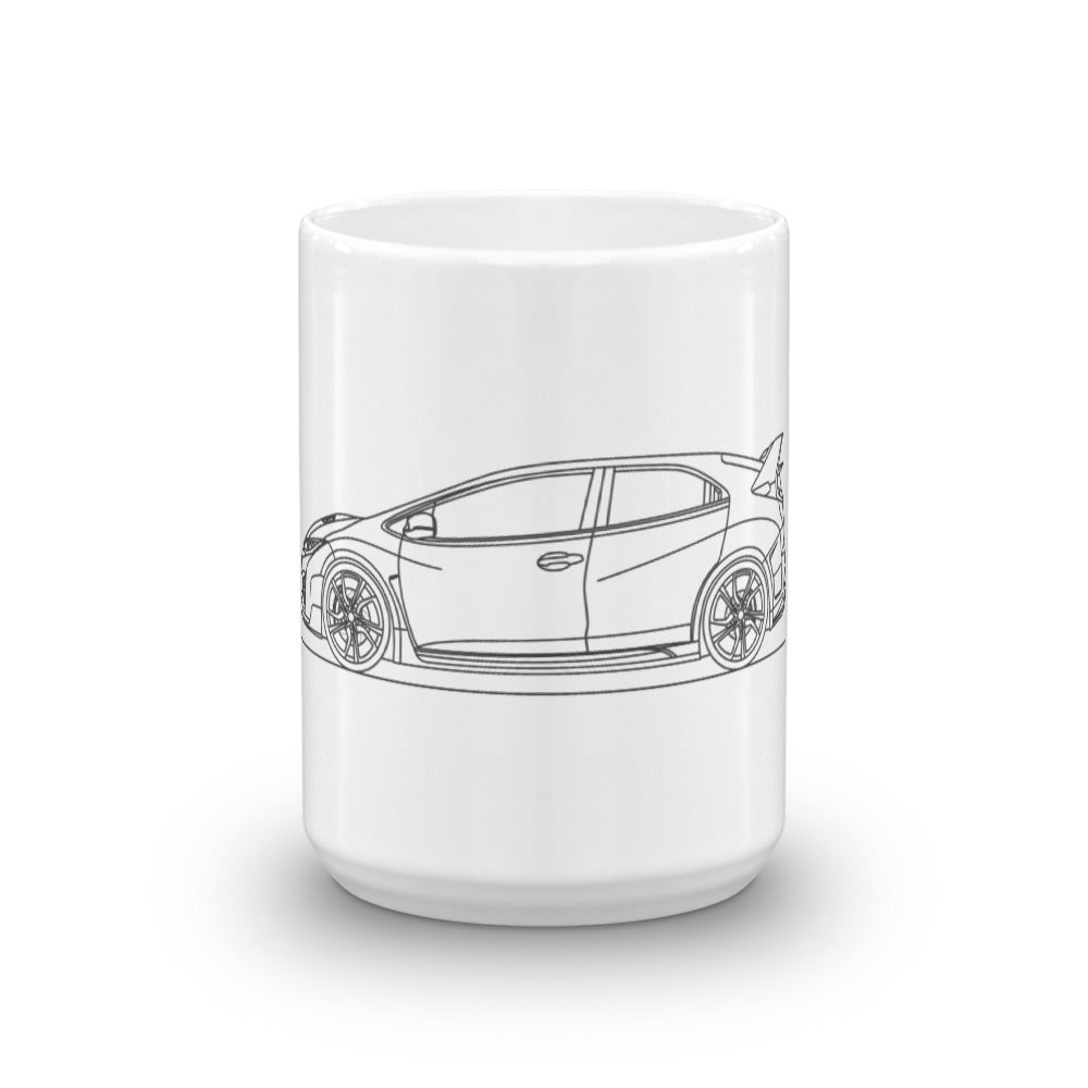 Honda Civic FK2 Type R mug design image