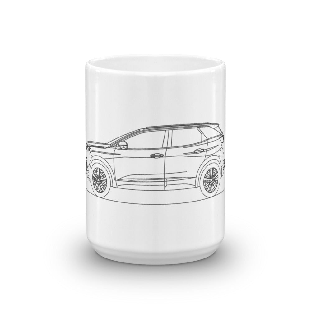 Peugeot 3008 mug featuring elegant design