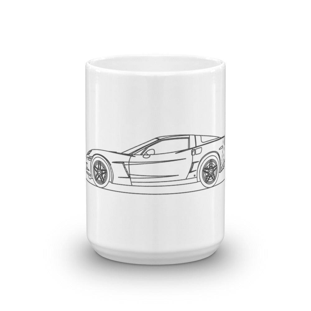 Chevrolet Corvette C6 Z06 mug design
