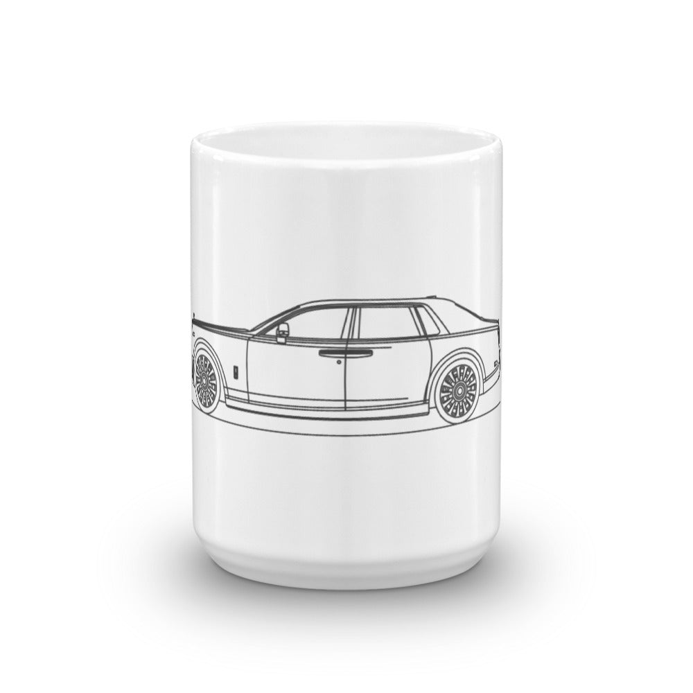 Rolls-Royce Phantom VIII mug with sleek design