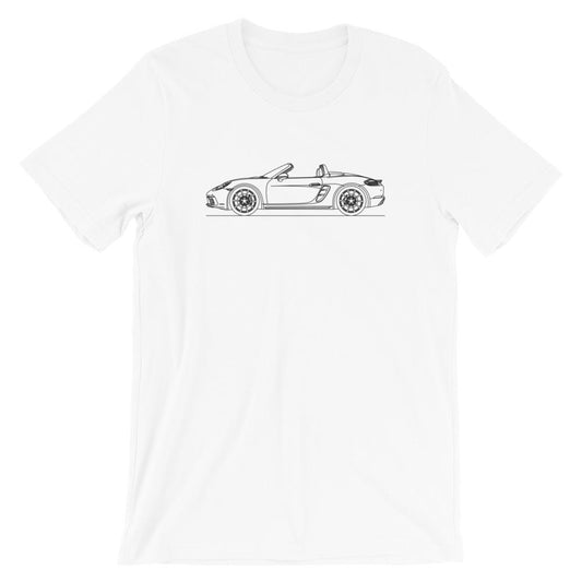 Porsche Boxster S 718 t-shirt design