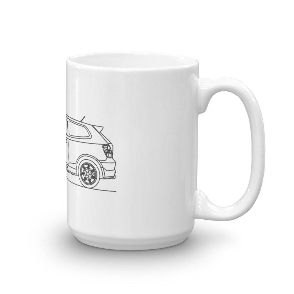 Honda Civic EP3 Type R mug design showcase