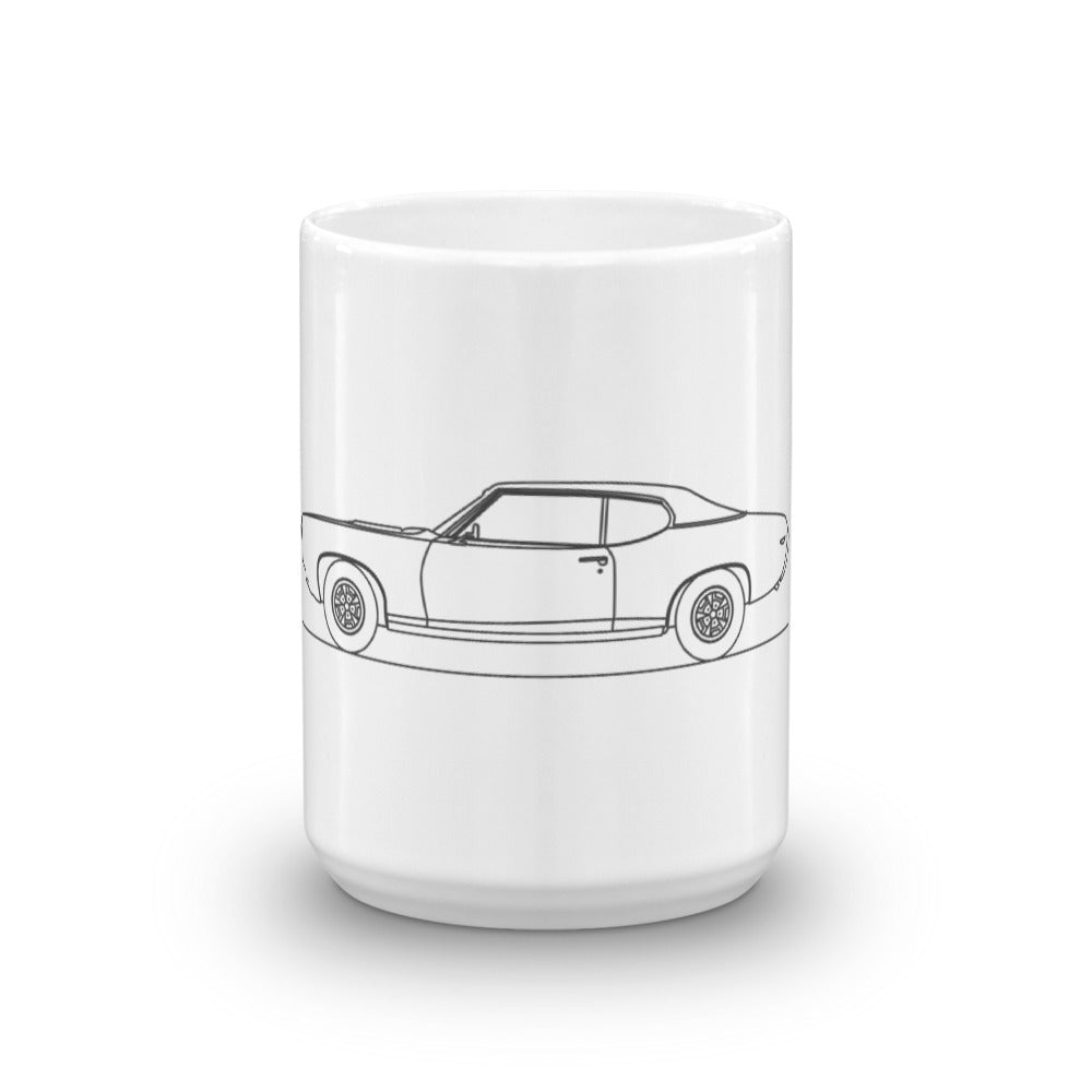 Pontiac GTO I mug with car design