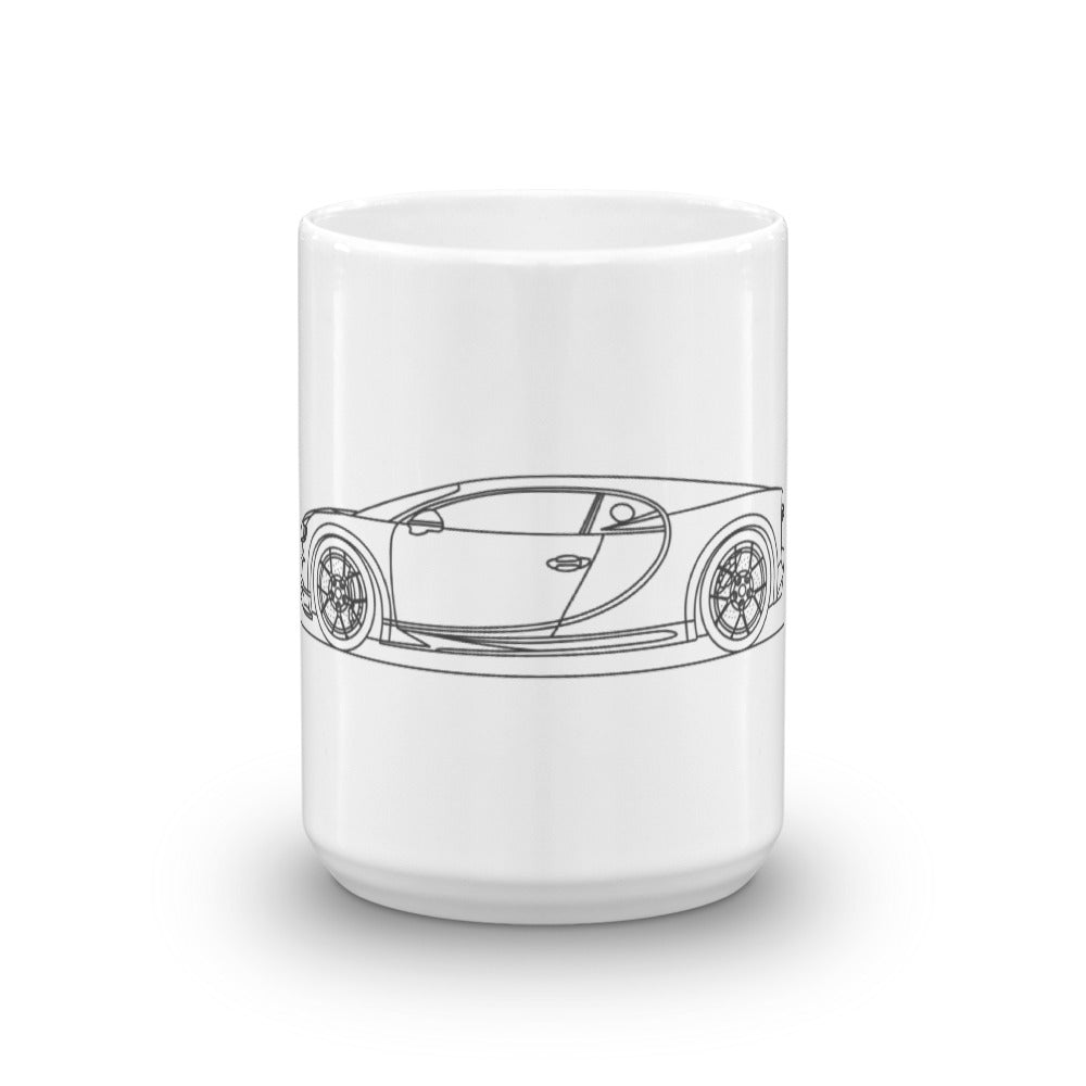 Bugatti Chiron mug with sleek design