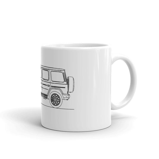 Mercedes AMG G63 mug with vibrant design