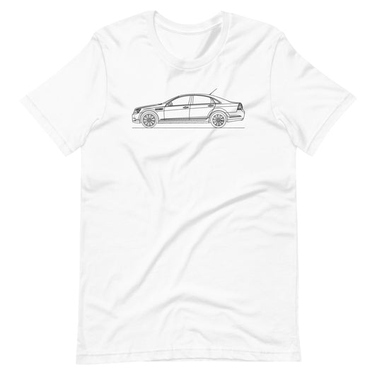 Holden Caprice silhouette t-shirt design displayed