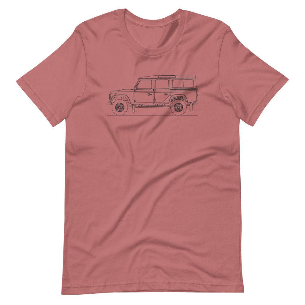 Land Rover Defender 110 t-shirt design