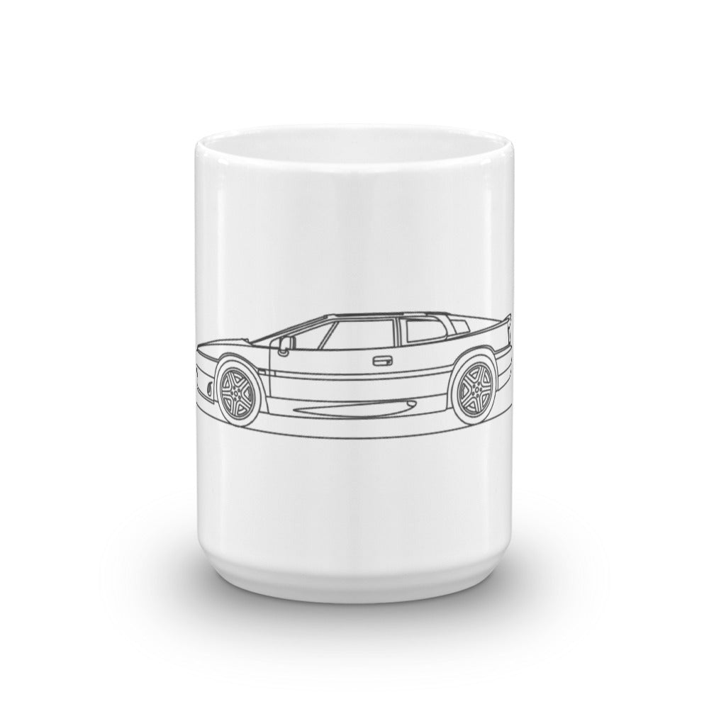 Lotus Esprit S4 mug with elegant design