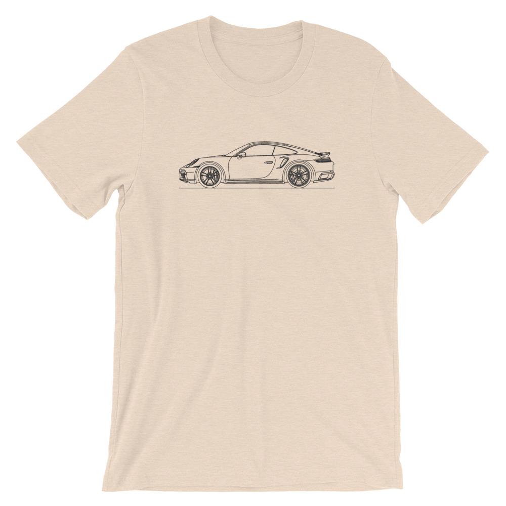 Porsche 911 992 Turbo S t-shirt design