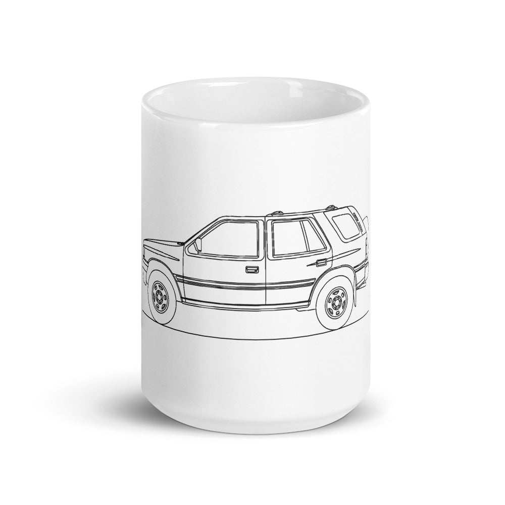 Isuzu Rodeo UCS55 mug with unique design