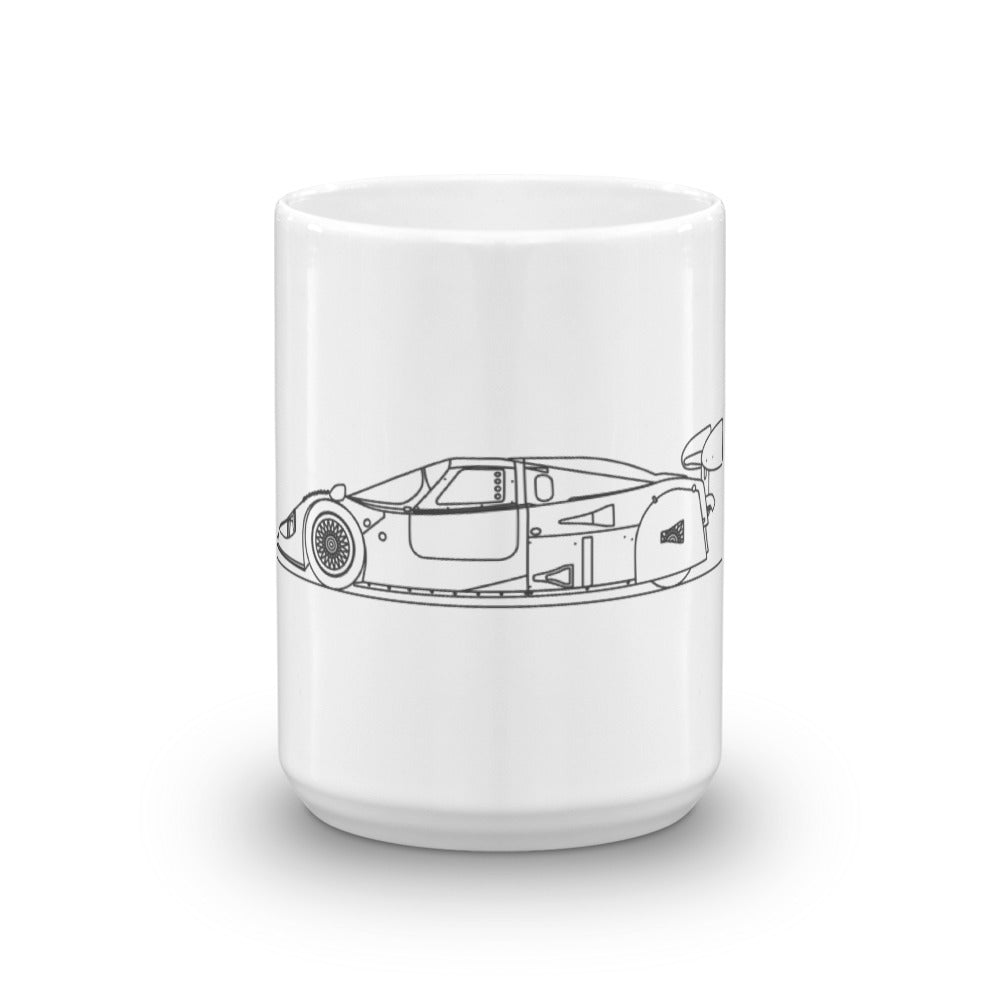 Jaguar XJR-9 sleek sports car image.