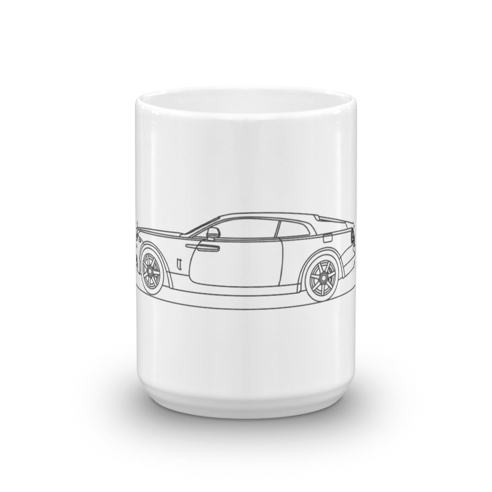 Rolls Royce Wraith mug with elegant design